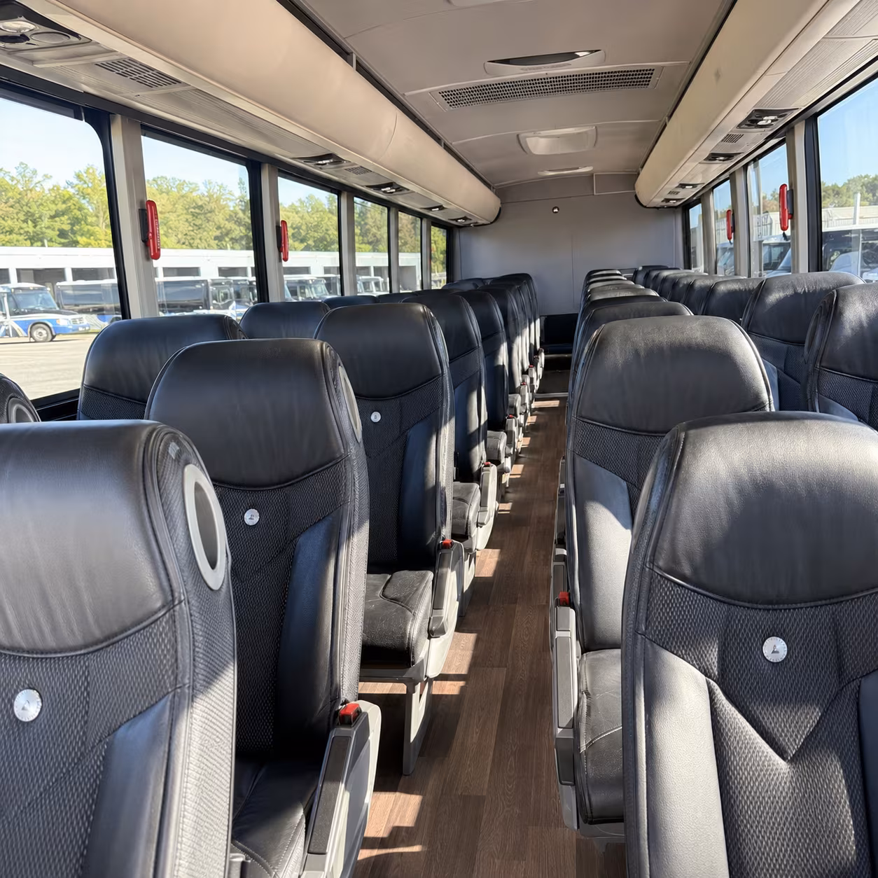 charter buses in dayton for large prom groups and school organized transportation