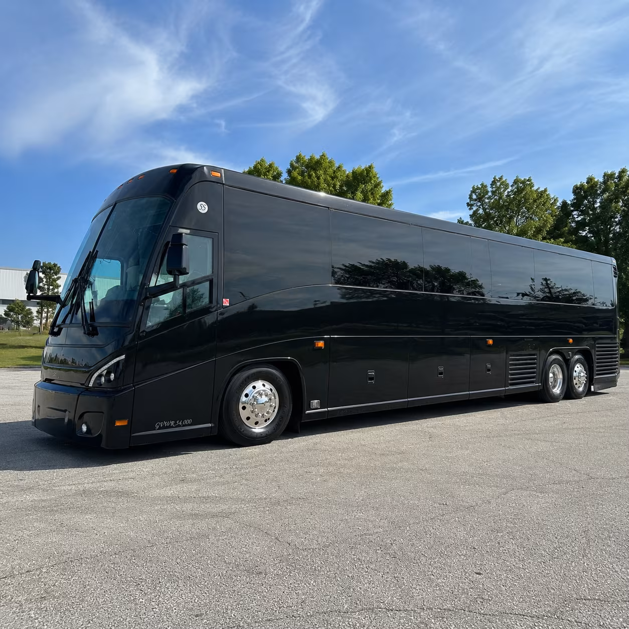 dayton 47 passenger charter bus