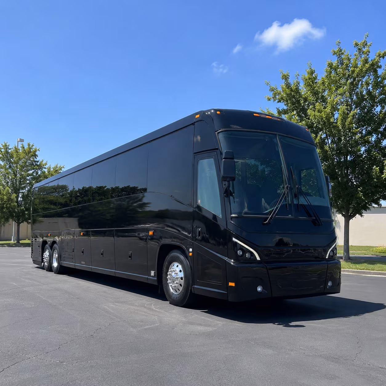 dayton 56 passenger charter bus