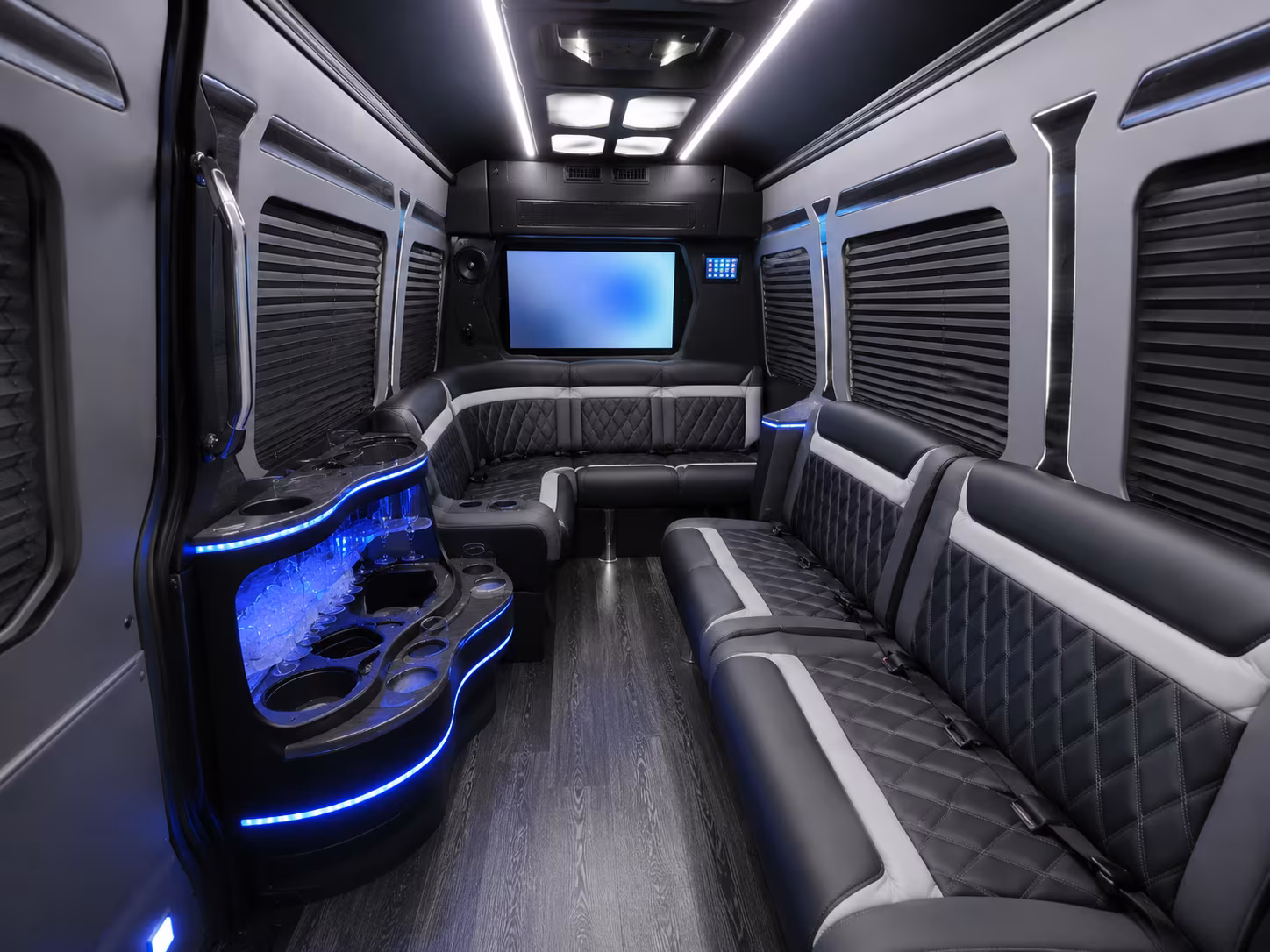 dayton bachelor bachelorette transportation onboard seating
