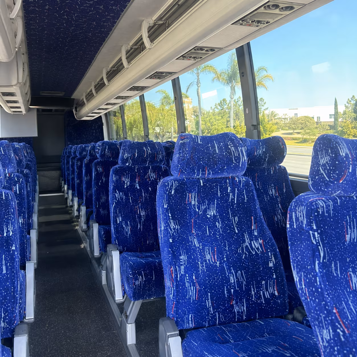dayton event transportation onboard seating