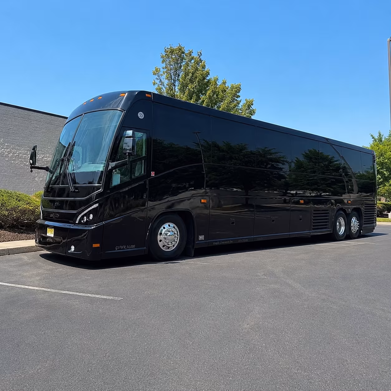dayton long distance charter bus rental
