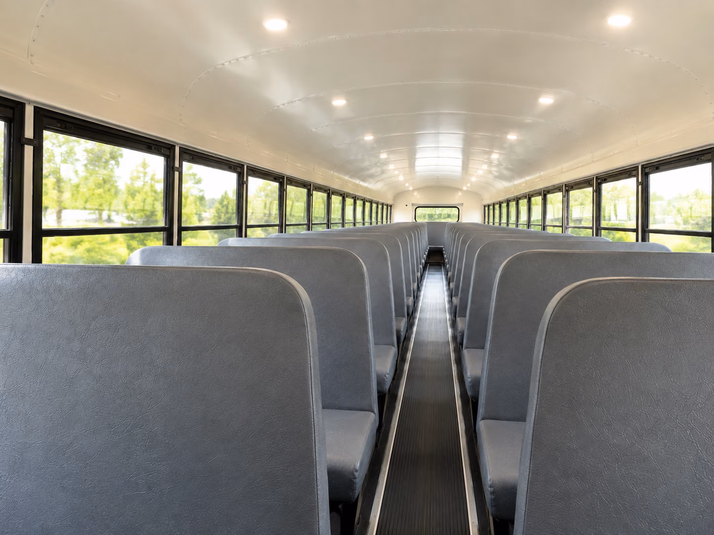 dayton school bus interior